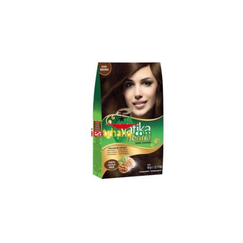 Dabur Vatika Henna Hair Colour Dark Brown 60g