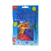 Homeware Essentials Metallic Balloons 20 Pack