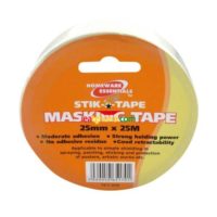 Homeware Essentials Masking Tape 25mm x 25m