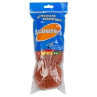 Homeware Essentials Copper Scourers 6 Pack