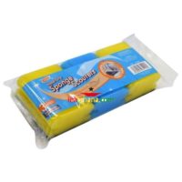 Homeware Essentials Hand Grip Sponge Scourers 3 Pack