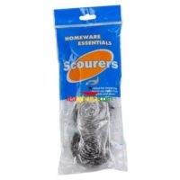 Homeware Essentials Stainless Steel Scourers 4 Pack