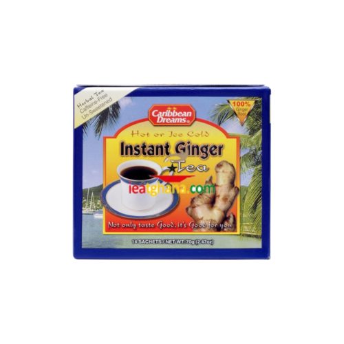 Caribbean Dreams Unsweet Instant Ginger Tea 70g