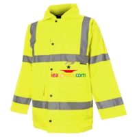 Vizwear Hi Vis Parka Jacket Yellow - 2XL