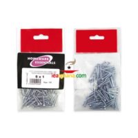 Homeware Essentials Pozi Countersunk Twinthread Wood Screws (6mm x 1'')