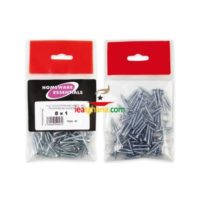 Homeware Essentials Pozi Countersunk Twinthread Wood Screws (8mm x 1'')