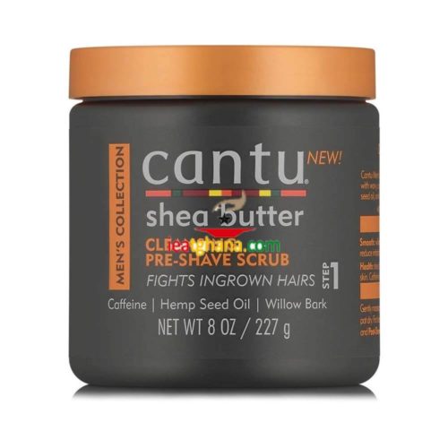 Cantu Men Preshave Scrub 8oz