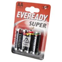 Eveready Super AA Batteries 4 Pack