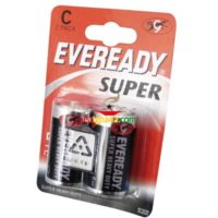 Eveready Super C Batteries 2 Pack