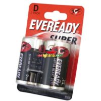 Eveready Super D Batteries 2 Pack