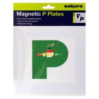 Magnetic Green P Plates 2 Pack