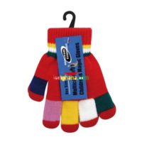 Homeware Essentials Childrens Multicoloured Magic Gloves - Assorted Designs