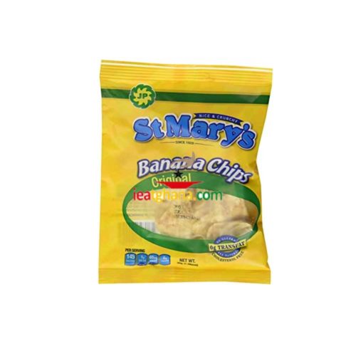 St Mary Banana Chips 30g