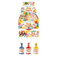 Party Poppers 12 Pack - Assorted Colours