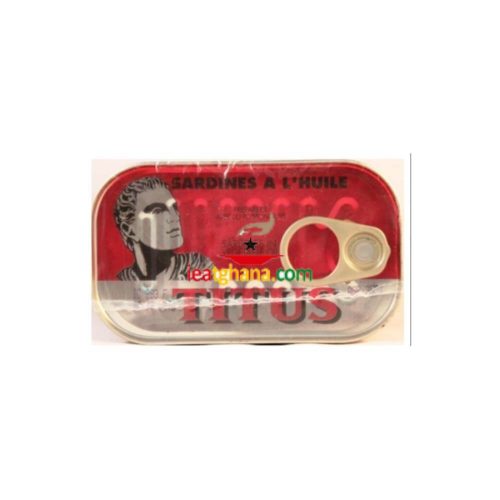 Titus Sardines in Vegetable Oil 3 x 125g