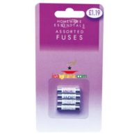 Homeware Essentials Assorted Fuses 4 Pack (HE13)