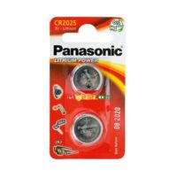 Panasonic CR2025 3V Batteries 2 Pack