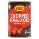 400g KTC Chopped Tomatoes in Tomato Juice