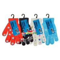 Homeware Essentials Childrens Gripper Gloves - Assorted Designs