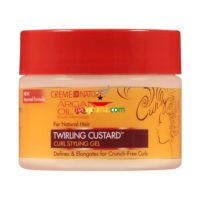 Crème Of Nature Argan Twirling Custard 12oz