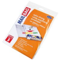 Large White Polythene Envelopes 5 Pack (320mm x 440mm)