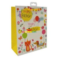 Medium Gift Bags - Happy Birthday (21cm x 26cm)