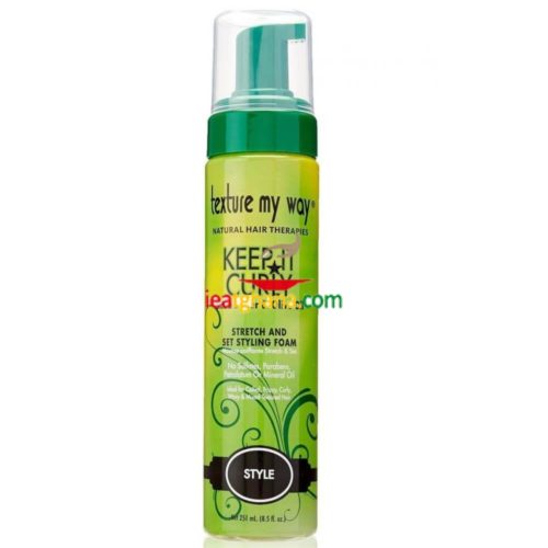 Africa's Best Texture My Way Texture May Way Style Foam 8.5oz