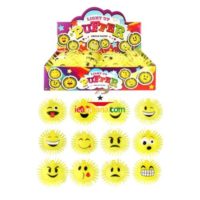 Light Up Puffer Smile Faces - Assorted Designs