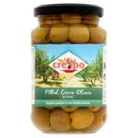 354g Crespo Pitted Green Olives in Brine