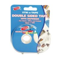 Homeware Essentials Double Sided Tape With Dispenser 18mm x 10m