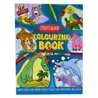 Easy Colour Colouring Book 50 Sheets