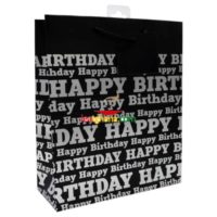 Large Gift Bags - Happy Birthday (26cm x 32cm)