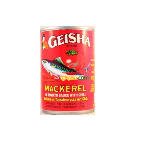 Geisha Mackerel in Tomato Sauce with Chilli 425g