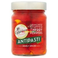 230g Cypressa Creamy Cheese Stuffed Cherry Peppers Antipasti