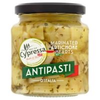 280g Cypressa Antipasti d' Italia Marinated Artichoke Hearts