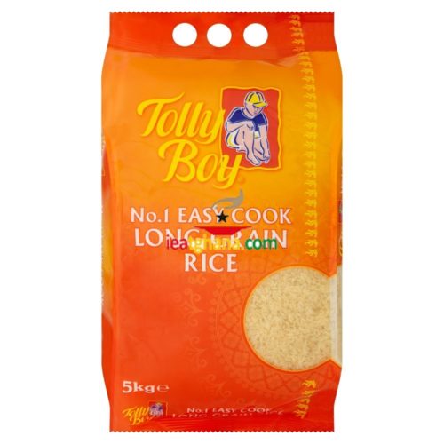 Tolly Boy No. 1 Easy Cook Long Grain Rice 5kg