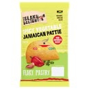 Island Delight Spicy Vegetable Jamaican Pattie Flaky Pastry 140g