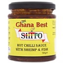 Ghana Best Shito Hot Chilli Sauce with Shrimp & Fish 160g