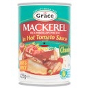 Grace Mackerel in Hot Tomato Sauce 425g