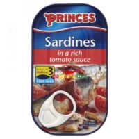 Princes Sardines in a Rich Tomato Sauce