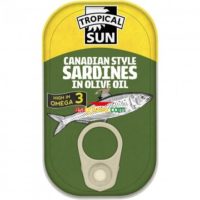 Tropical Sun Canada Sardines in Olive Oil