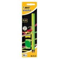 BIC Evolution Graphite Pencils 2 Pack + Eraser & Sharpener