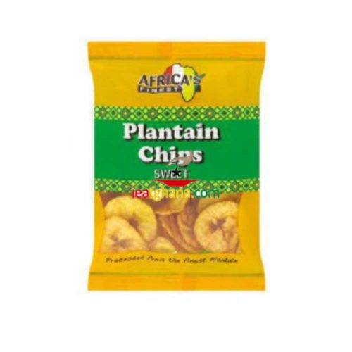 Africa's Finest Plantain Chips Sweet 60g