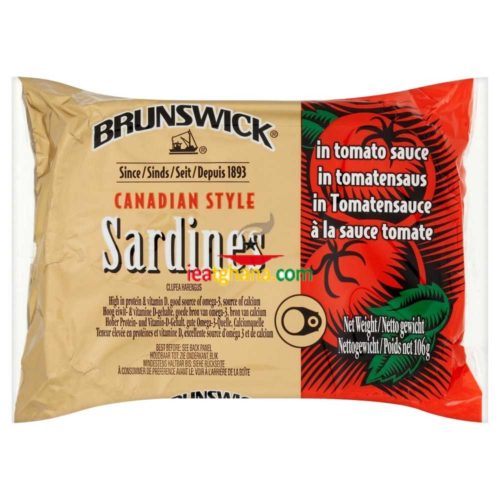 Brunswick Sardines In Tomato 106g