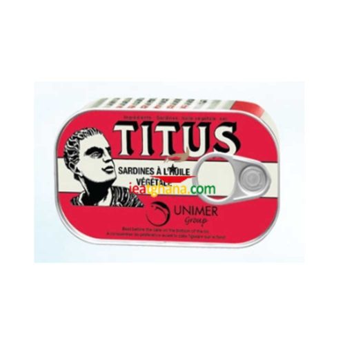 Titis Sardines In Vegetable Oil 125g