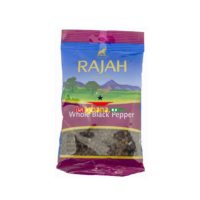 Rajah Whole Black Pepper 100g