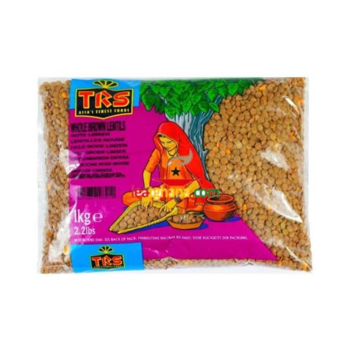 TRS Whole Brown Lentils 1kg