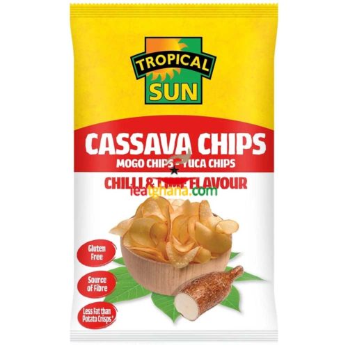 Cassava Chips - Chilli & Lime 80g