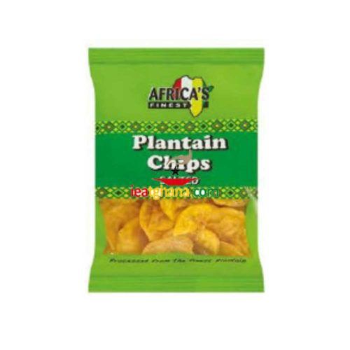 Africa's Finest Plantain Chips Salted 60g