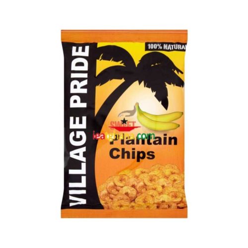 Village Pride Plantain Chips Sweet 75g